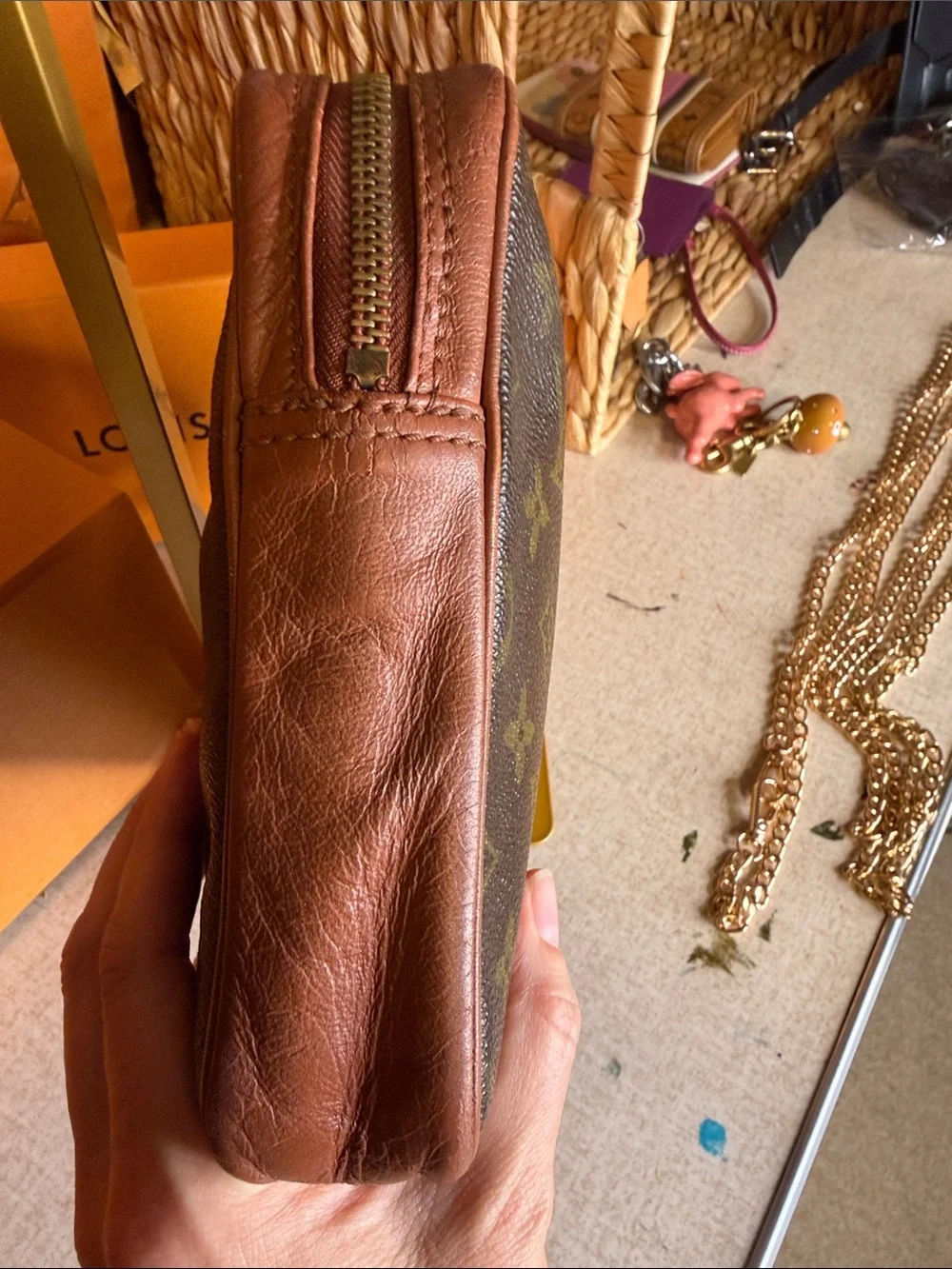 Louis Vuitton Monogram Canvas Clutch